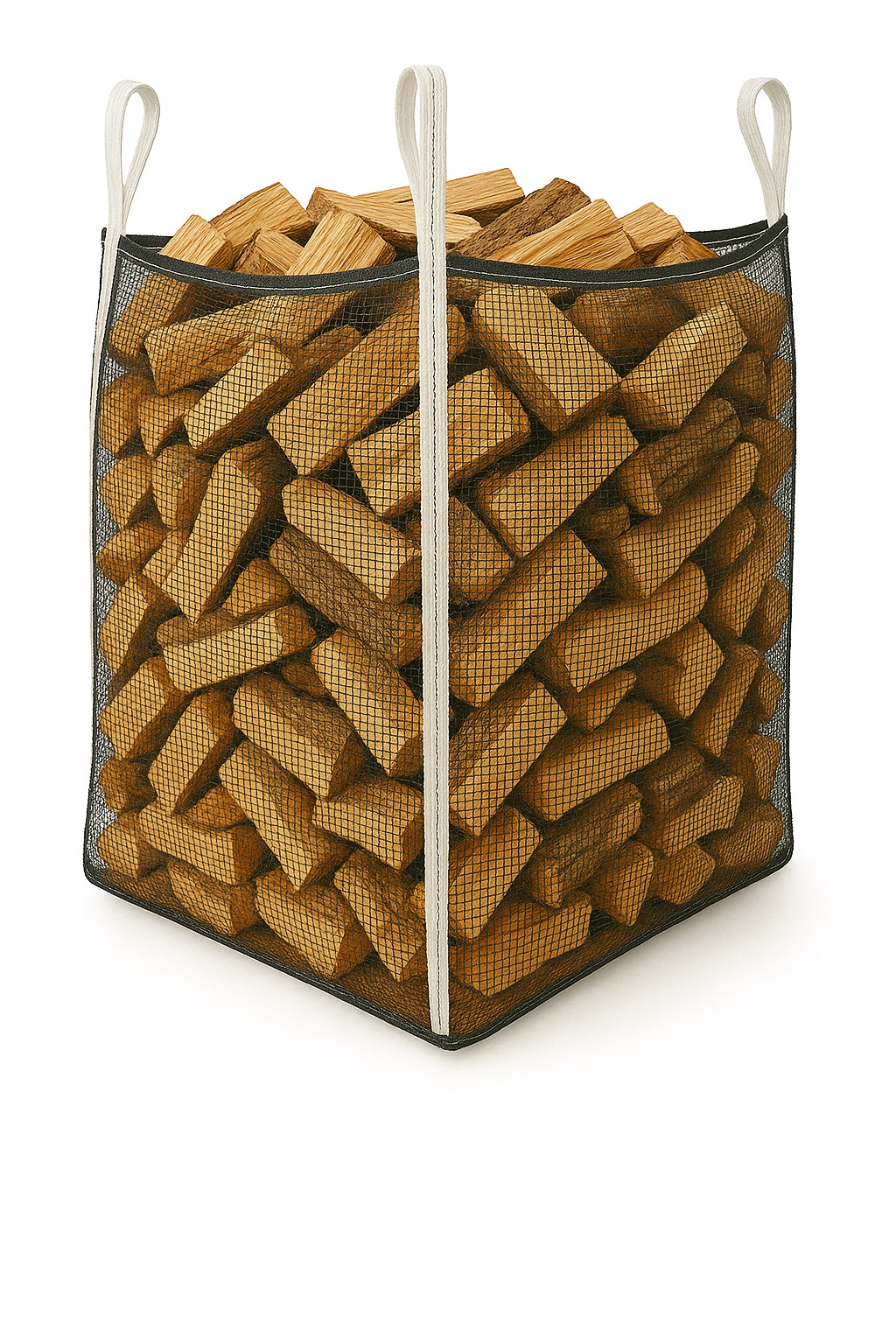 Holzbag, Holz bag, Woodbag, Big Bag holz, Holz big bag Premium Holzbag Woodbag Sternboden